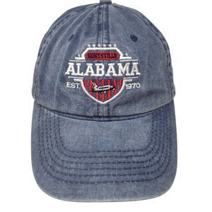 Alabama Huntsville Est. 1970 Slideback Hat Blue One Size Embroidered Ace USA